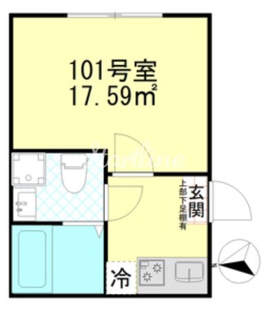 グランドアイランド蒲田の物件間取画像